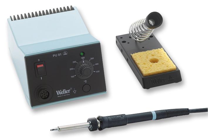 WS 81  UK SOLDERING STATION, 80W, 230V, UK WELLER