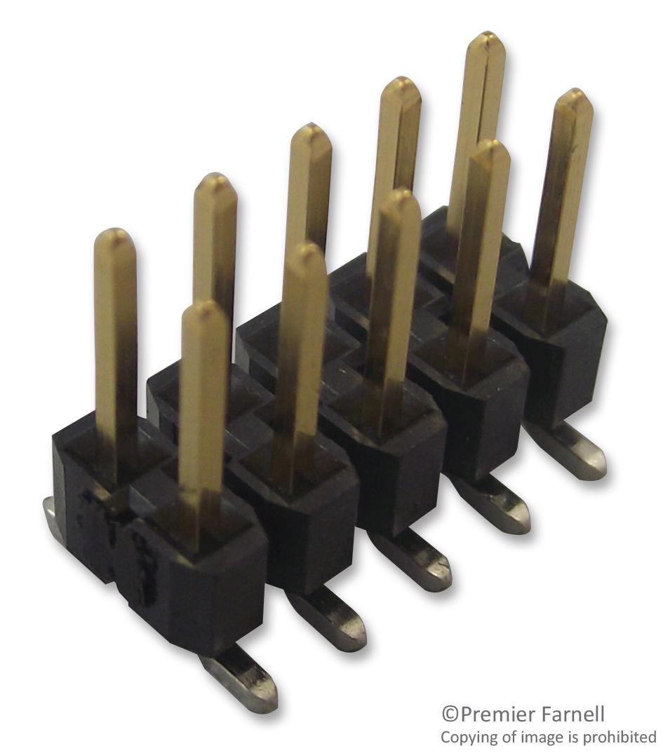 TSM-105-01-L-DV HEADER, 2.54MM, SMT, 2X5WAY SAMTEC