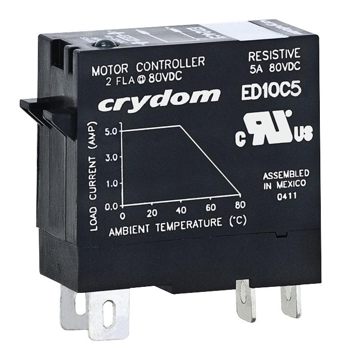 ED24D5 SSR, PLUG IN, 280VAC, 5A, 5-15VDC, ZC SENSATA/CRYDOM