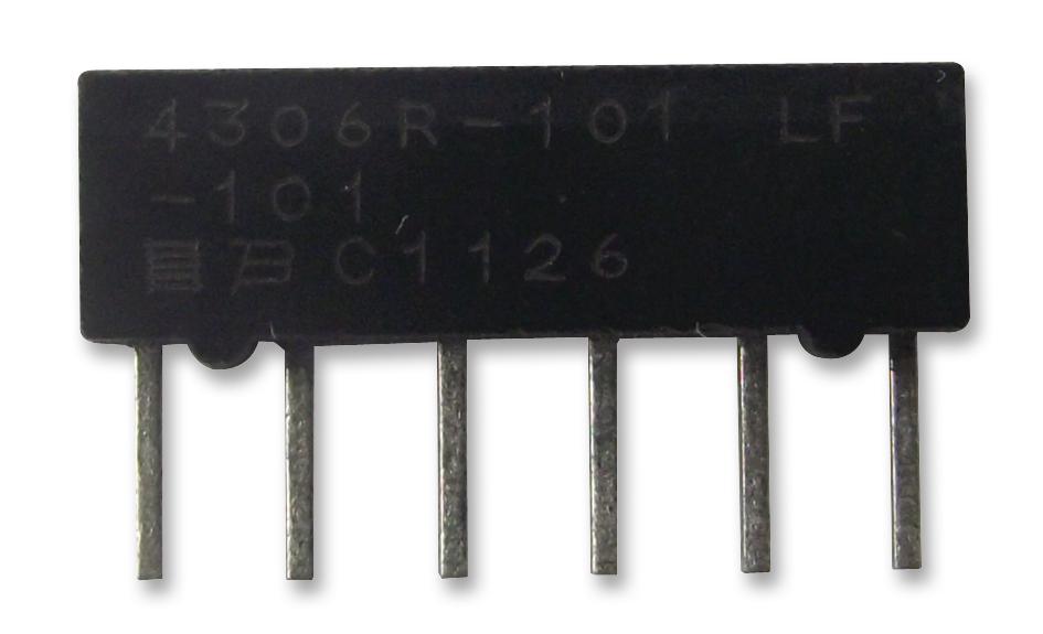 4306R-101-103LF RESISTOR, NETWORK, SIP, 10K BOURNS