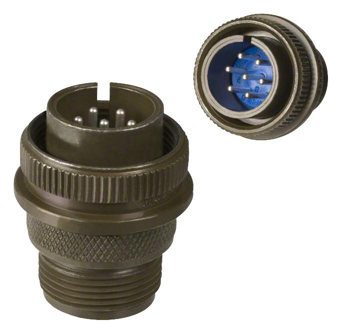 97B-3106A-18-1P-HD-622 CIRCULAR, SIZE 18, 10WAYS, PIN AMPHENOL INTERCONNECT INDIA