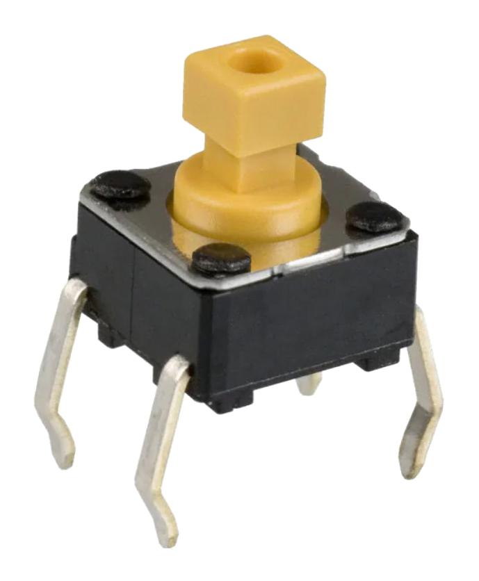 B3F1052 SWITCH, PROJECTED, 6X6X7.3, 150GF OMRON