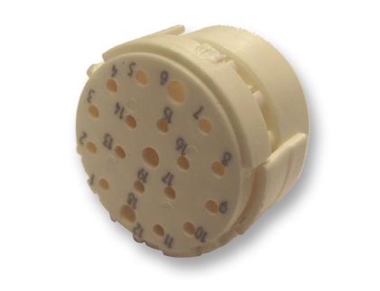 SAI-M23-SE-19 INSERT, M23, 19 WAY, PIN WEIDMULLER