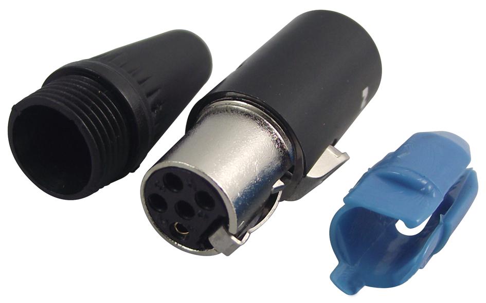 RT5FC-B SOCKET, FREE, TINY XLR, 5WAY REAN