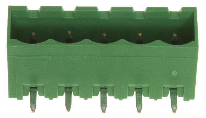 796638-5 TERMINAL BLOCK, R/A HEADER, 5WAY, TH BUCHANAN - TE CONNECTIVITY
