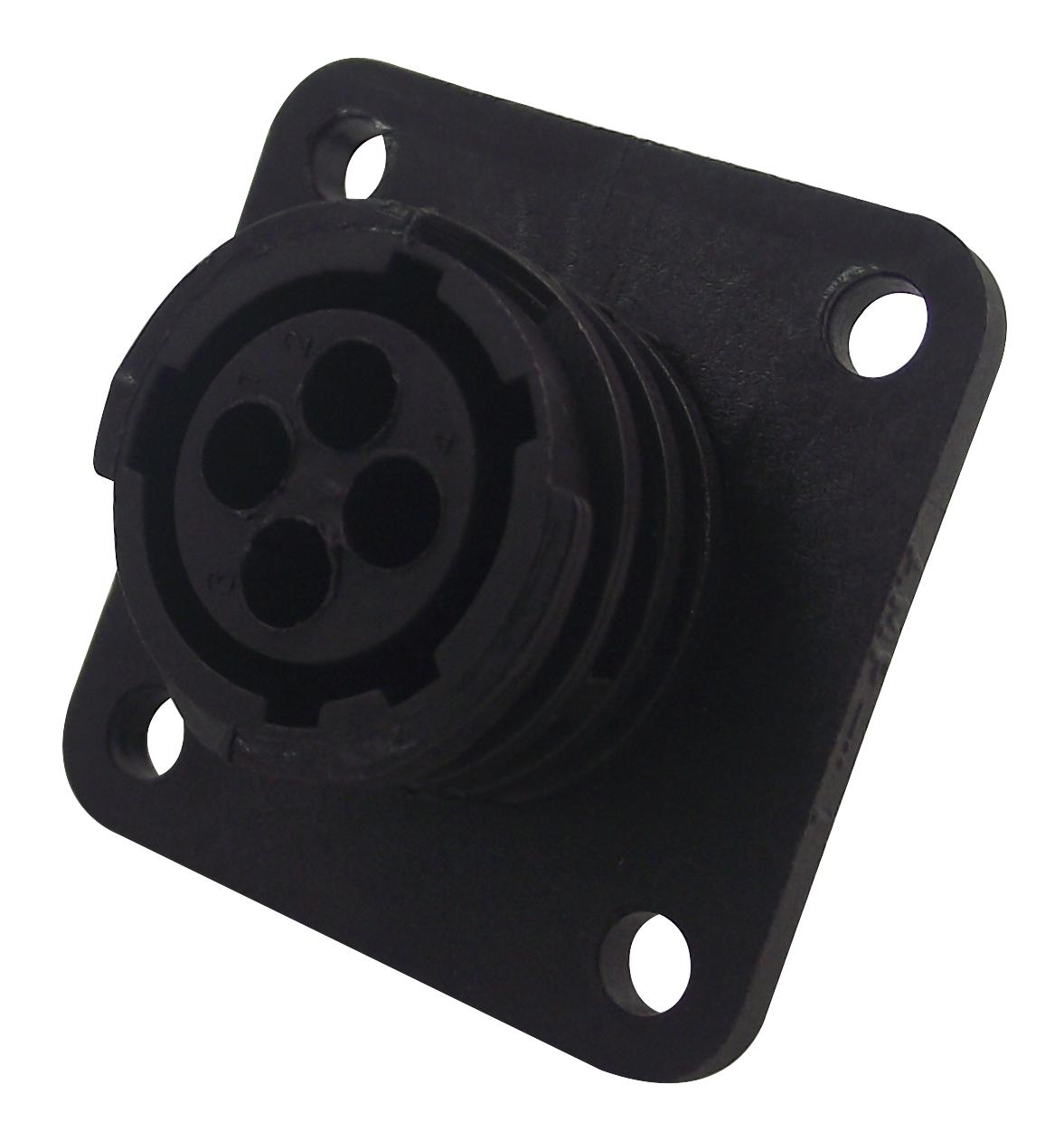182921-1 RECEPTACLE, CPC, SIZE 11, 4WAY, SKT TE CONNECTIVITY