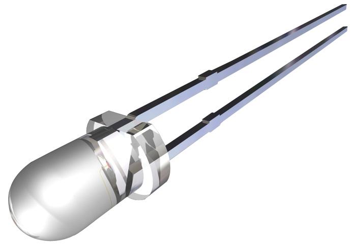 SLX-LX3054UWC LED, WHITE, 3MM, 3300MCD LUMEX