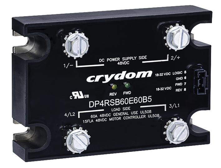 DP4R60E60 CONTACTORS, 48V  60A 32VDC CTL SENSATA/CRYDOM