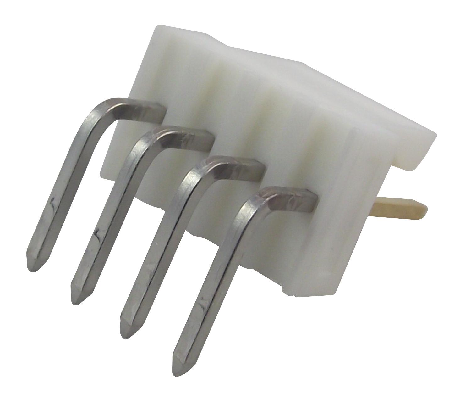 22-12-2044 CONNECTOR, HEADER, 4POS, 1ROW, 2.54MM MOLEX