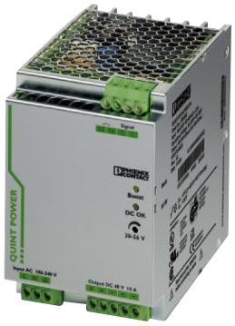 QUINT-PS/1AC/48DC/10 PSU, DIN RAIL, 48V, 10A PHOENIX CONTACT