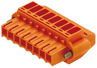 1639050000 TERMINAL BLOCK, PLUGGABLE, 6POS, 14AWG WEIDMULLER