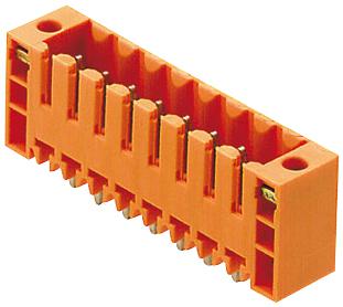 1607540000 TERMINAL BLOCK, HEADER, 6POS, TH WEIDMULLER