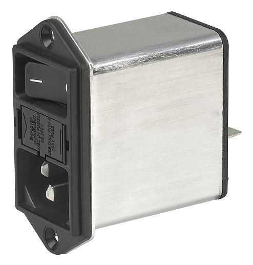 DD12.8111.111 INLET FILTER, IEC, C14, DD12, 8A SCHURTER
