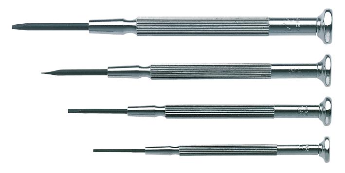 T4852P SCREWDRIVER SET, WATCHMAKER, SET 4 CK TOOLS