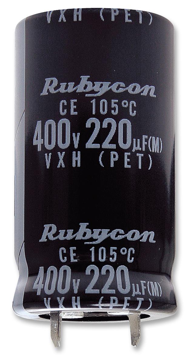 250VXH1800MEFCSN35X50 CAP, 1800µF, 250V, ALU ELEC, SNAP IN RUBYCON