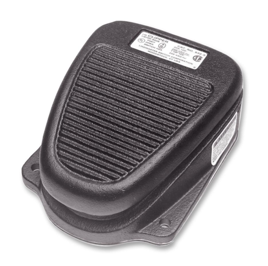 632-S SWITCH, FOOT, SPDT, (ON), 20A, 250V LINEMASTER