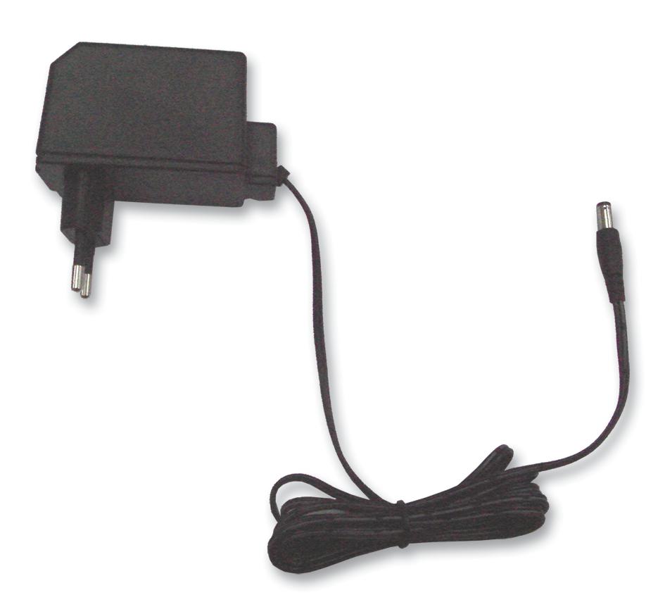 77DE-06-09 POWER SUPPLY, AC/AC, 10W, 9V, 0.67A, EU IDEAL POWER