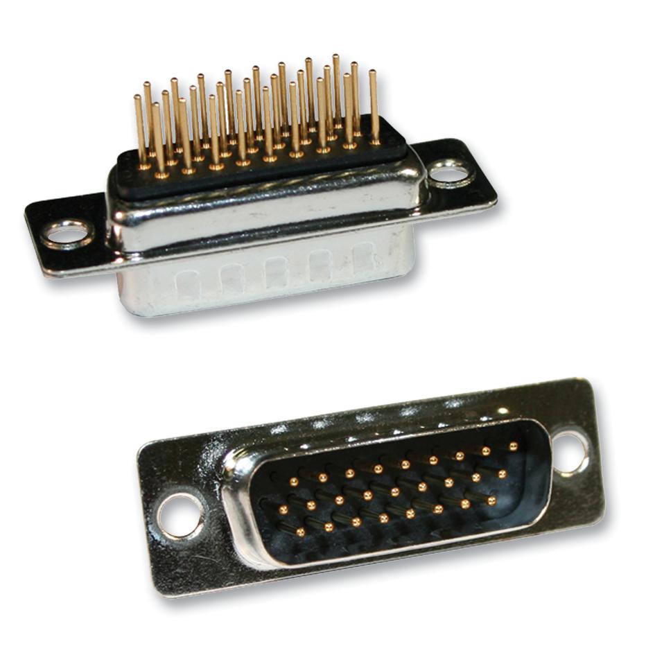 180-M15-213R001 HD D SUB, SOCKET, THT, 15WAY NORCOMP