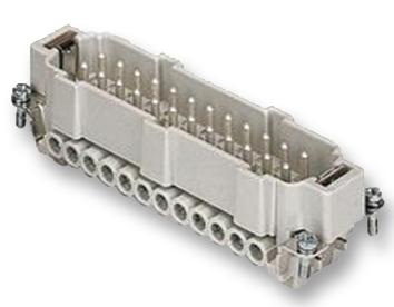 CNEM24T INSERT, MALE, 24P+E, 16A, 500V ILME
