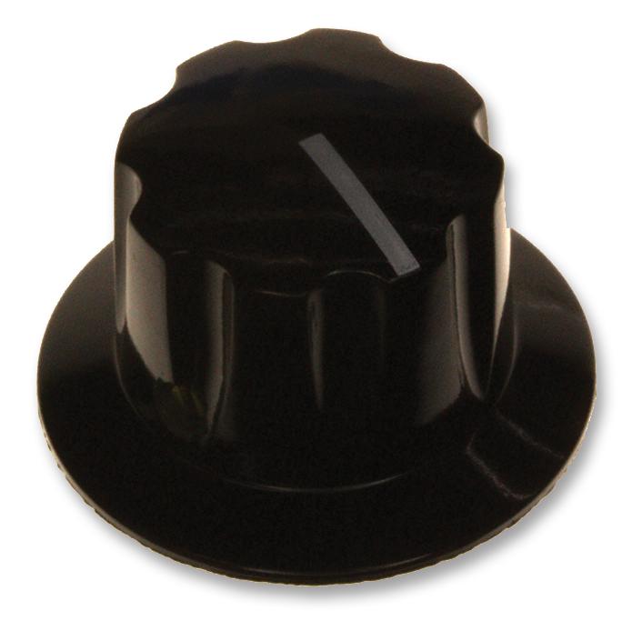 5150E FINGER GRIP KNOB, 6.35MM, KNOB OHMITE