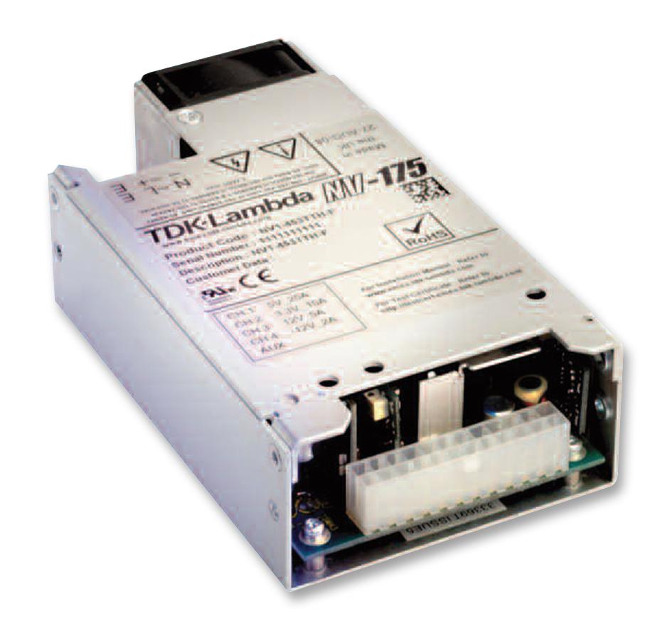 NV1-4G5TT PSU, N175 SER, 5V/3.3V, 12V,175/180W TDK-LAMBDA