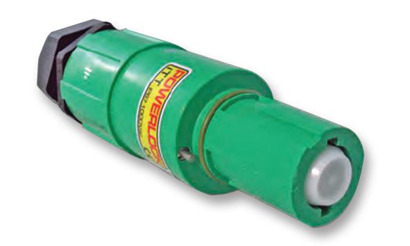 NLDFT-E-GN-L-S120-M40A LINE DRAIN, EARTH, GREEN, 400A ITT CANNON