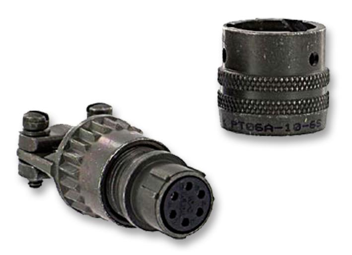 PT06A10-6SW-PG CIRCULAR, SIZE 10, 6WAY, SKT AMPHENOL SOCAPEX
