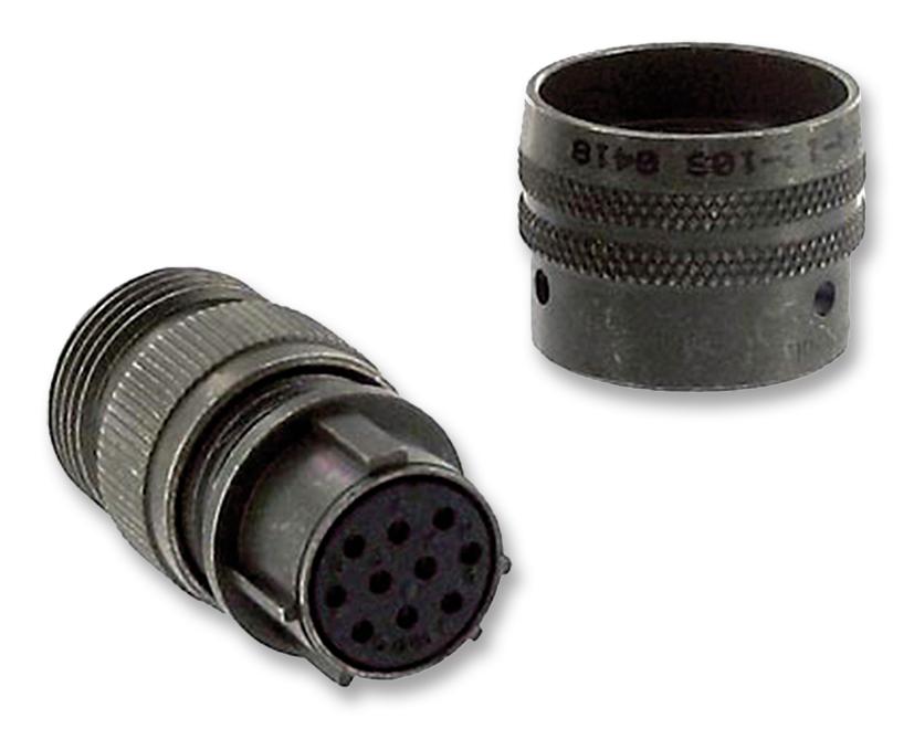 PT06A12-10S-PG CIRCULAR, SIZE 12, 10WAY, SKT AMPHENOL SOCAPEX