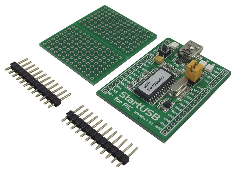 MIKROE-647 DEV STARTUSB PROTO-BOARD MIKROELEKTRONIKA
