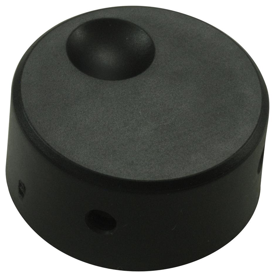 11K5013-KMNB CONTROL KNOB, ROUND, 6.35MM GRAYHILL