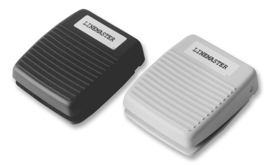 971-S SWITCH, FOOT, SPDT, MOM, 15A, 250V LINEMASTER