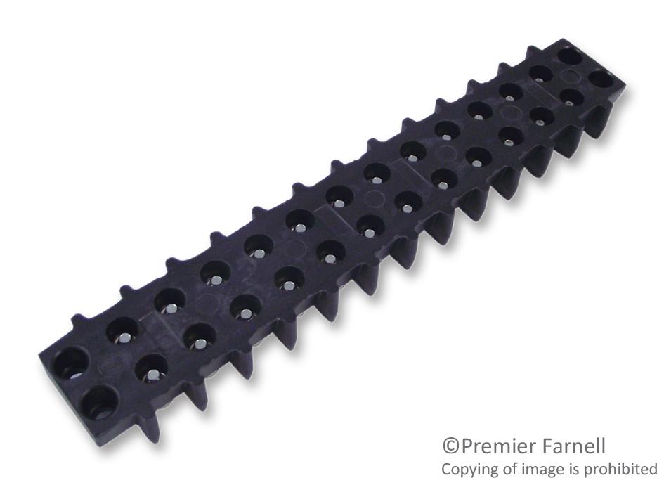 12-141 TERMINAL BLOCK, BARRIER, 12POS, 10AWG CINCH CONNECTIVITY SOLUTIONS