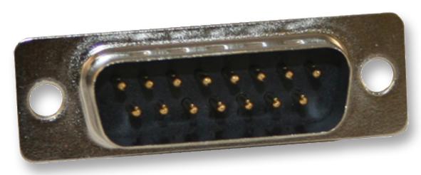 171-015-103L011 D SUB, PLUG, SOLDER, STRAIGHT, 15WAY NORCOMP