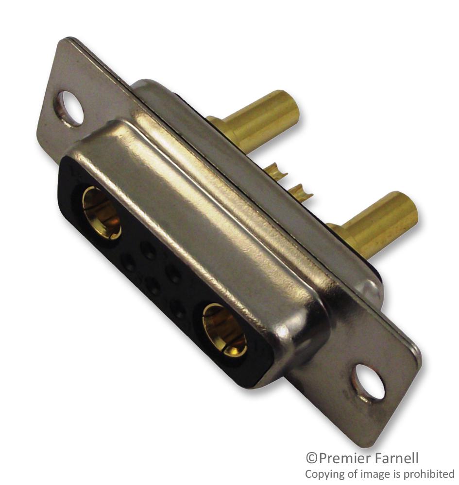 680S7W2203L201 D SUB, COMBO, RECEPTACLE, 20AMP, 7WAY NORCOMP