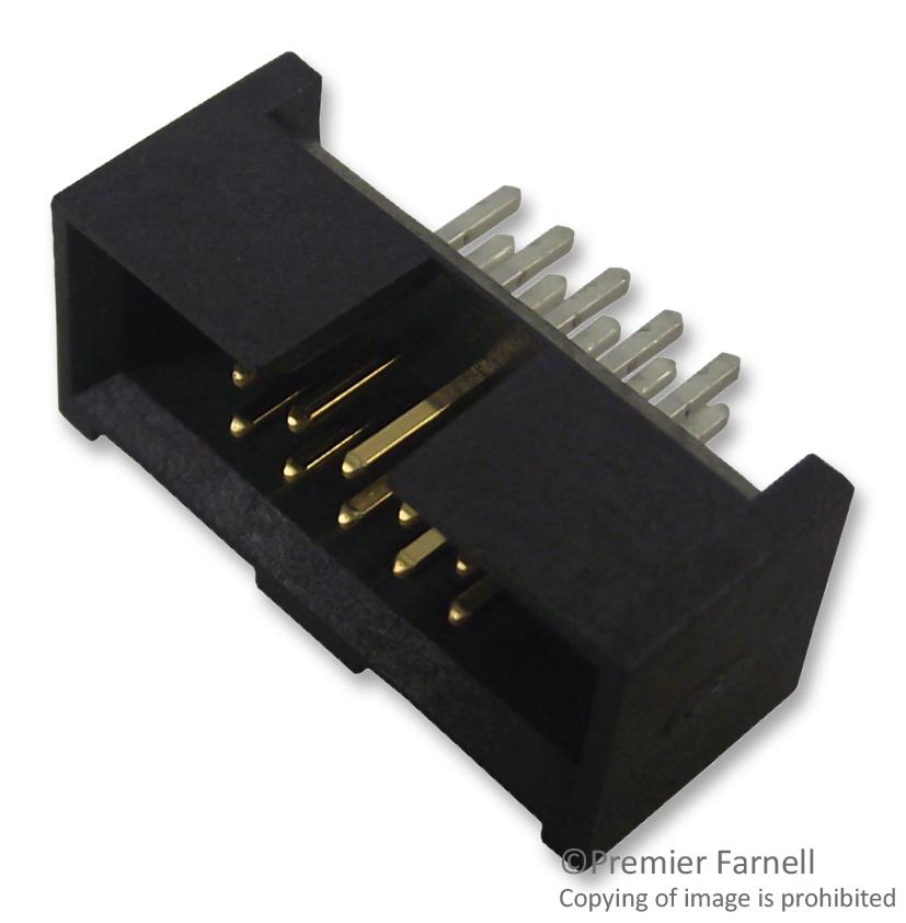 SHF-105-01-L-D-TH CONNECTOR, HEADER, 1.27MM, THT, 10WAY SAMTEC