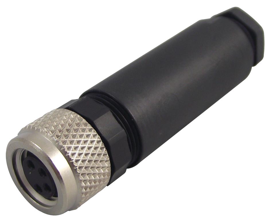 SACC-M 8FS-4CON-M-SW RECEPTACLE, M8, PLUSCON, 4 WAY PHOENIX CONTACT