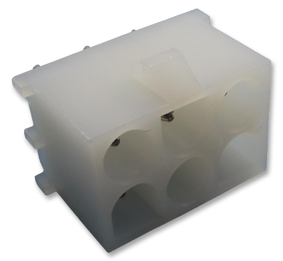 643749-1 CONNECTOR, HEADER, MATE-N-LOK, 6WAY AMP - TE CONNECTIVITY