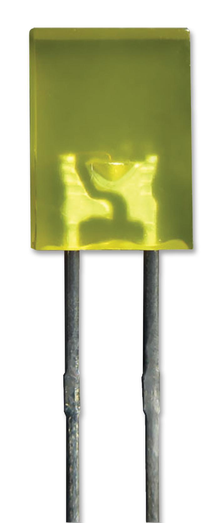 L-113YDT LED, 2X5MM, YELLOW,  4MCD, 588NM KINGBRIGHT