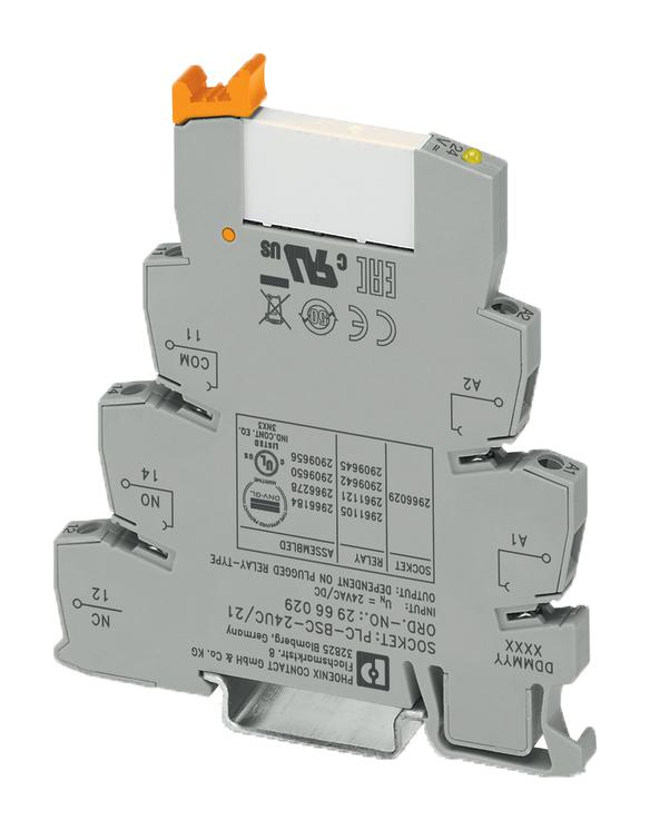 2966278 RELAY, SPDT, 30VAC, 36VDC, 0.05A PHOENIX CONTACT
