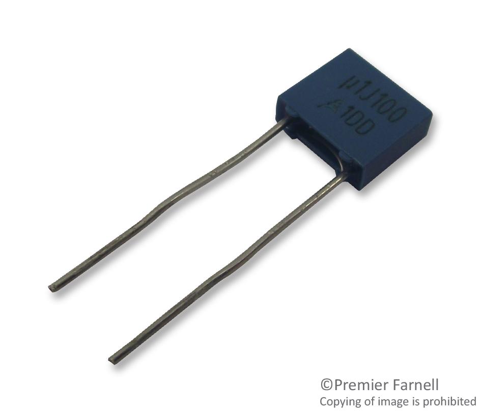 B32529C1104J189 CAP, 0.1µF, 100V, 5%, PET EPCOS