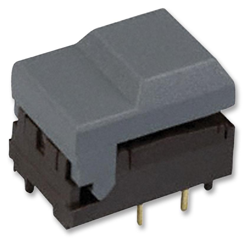 SERGYAUOA SWITCH, SPDT-NO, 0.01A, 24VDC, PCB, GREY C&K COMPONENTS