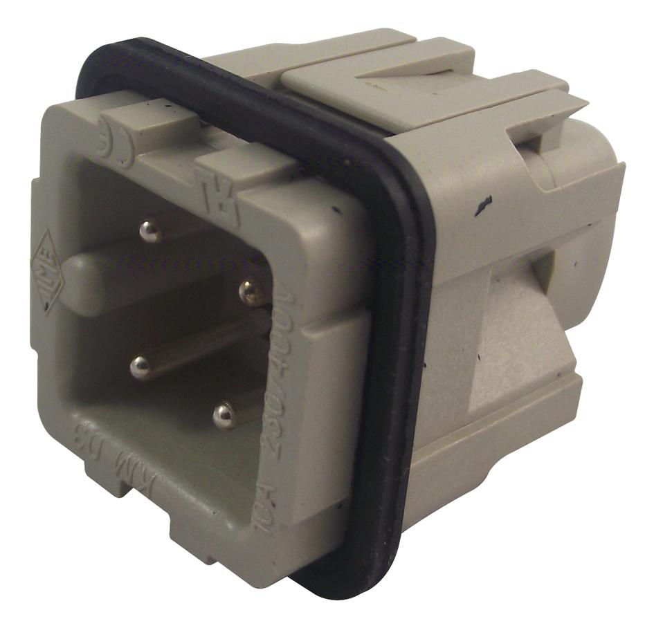 CKM03 INSERT, MALE, 18-14 AWG, 3P+E ILME