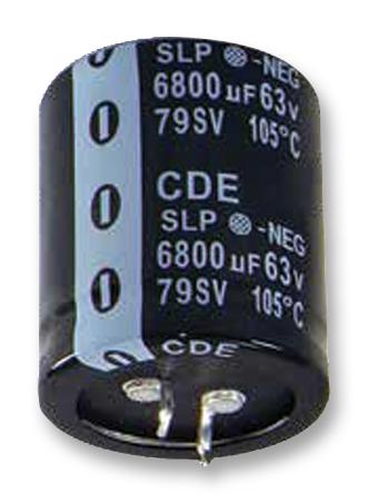 SLP472M035C1P3 CAP, 4700µF, 35V, ALU ELEC, SNAP IN CORNELL DUBILIER