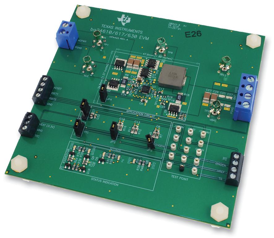 BQ24610EVM BATTERY MONITOR, EVALUATION MODULE TEXAS INSTRUMENTS