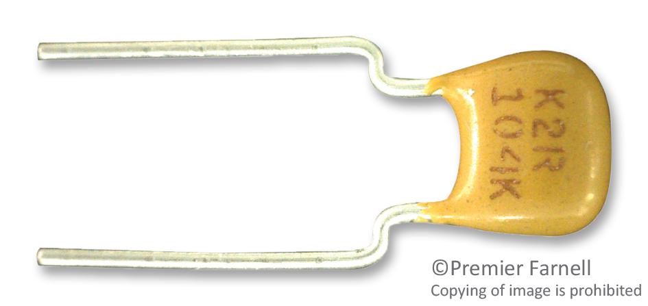 C330C224K1R5TA CAP, 0.22µF, 100V, 10%, X7R KEMET