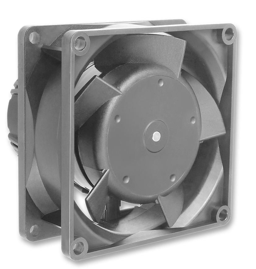 AC8300H FAN, 80MM, 85-265VAC, 80M3/H, 48DBA EBM-PAPST