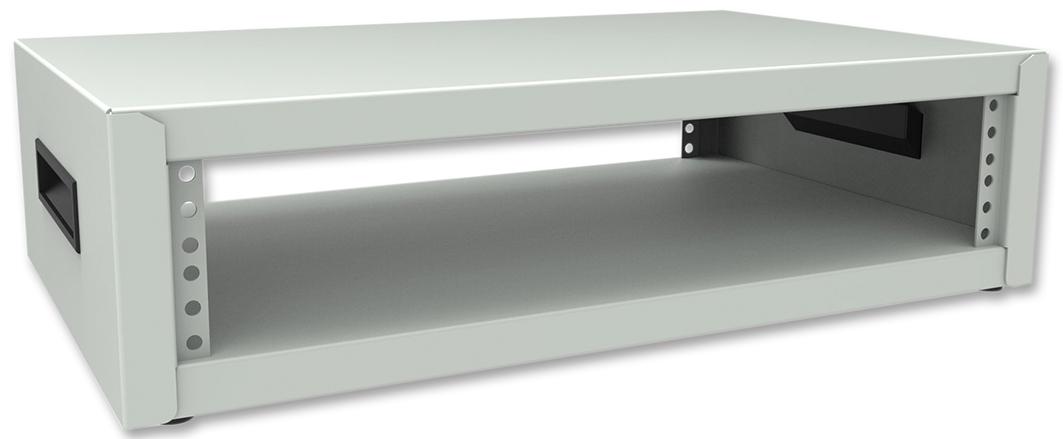 RCBS1900813LG1 CABINET, TABLE TOP, 5U, 1 SLOT, STEEL HAMMOND