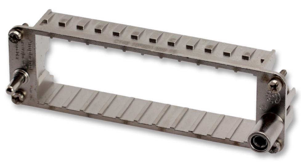 C146 10S024 000 15 FEMALE FRAME, HEAVY MATE, FOR 6 MODULES AMPHENOL SINE/TUCHEL