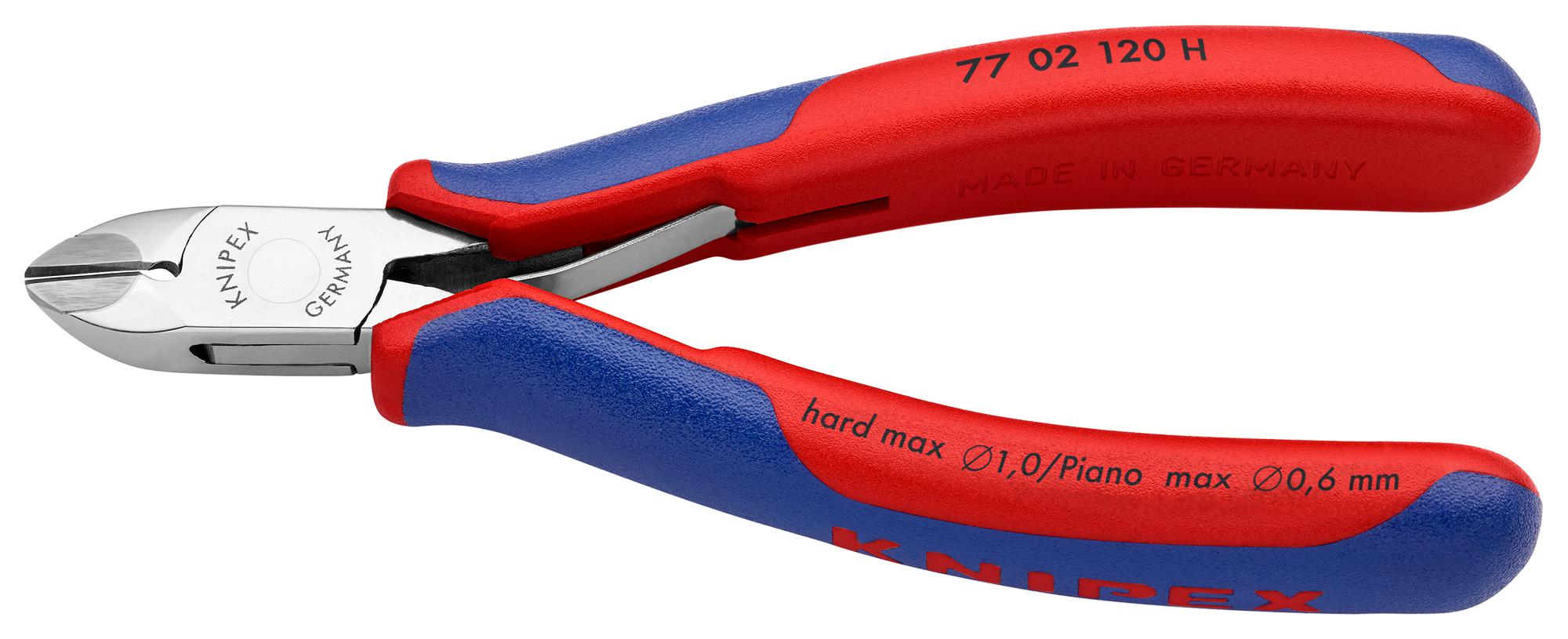 77 02 120 H CUTTER, DIAGONAL, 2MM, 120MM KNIPEX