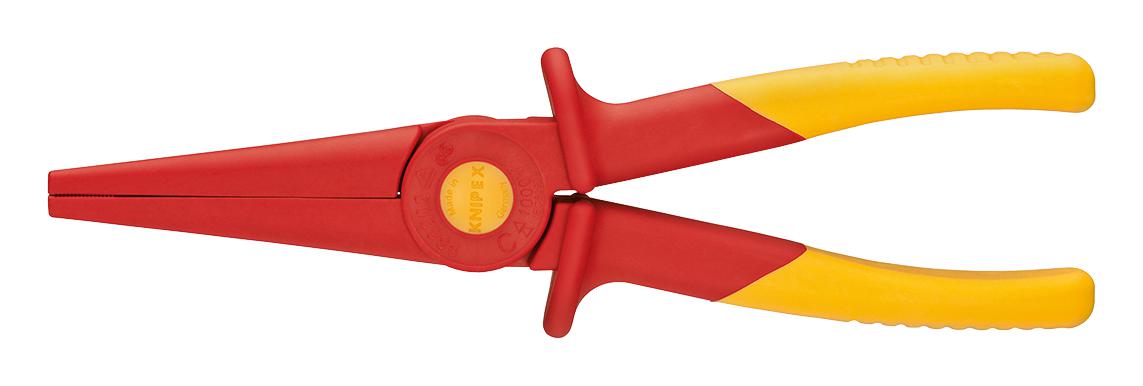 98 62 02 PLIER, 220MM, SNIPE NOSE, PLASTIC KNIPEX